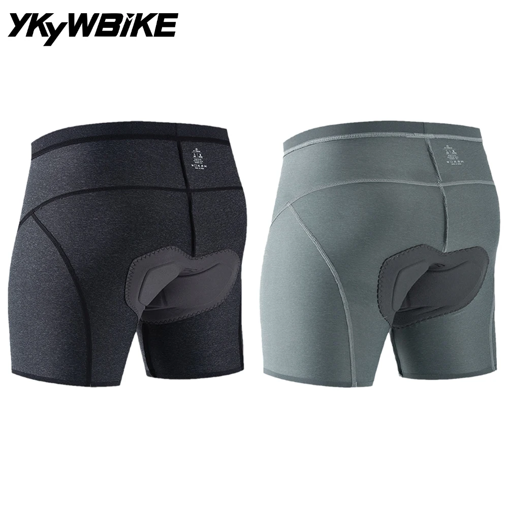 Ykywbike Men's Cycling Shorts Cycling Underwear Belgium High Elasic Sponge Pad Shockproof Mtb Shorts Mountain Bicycle Underwear