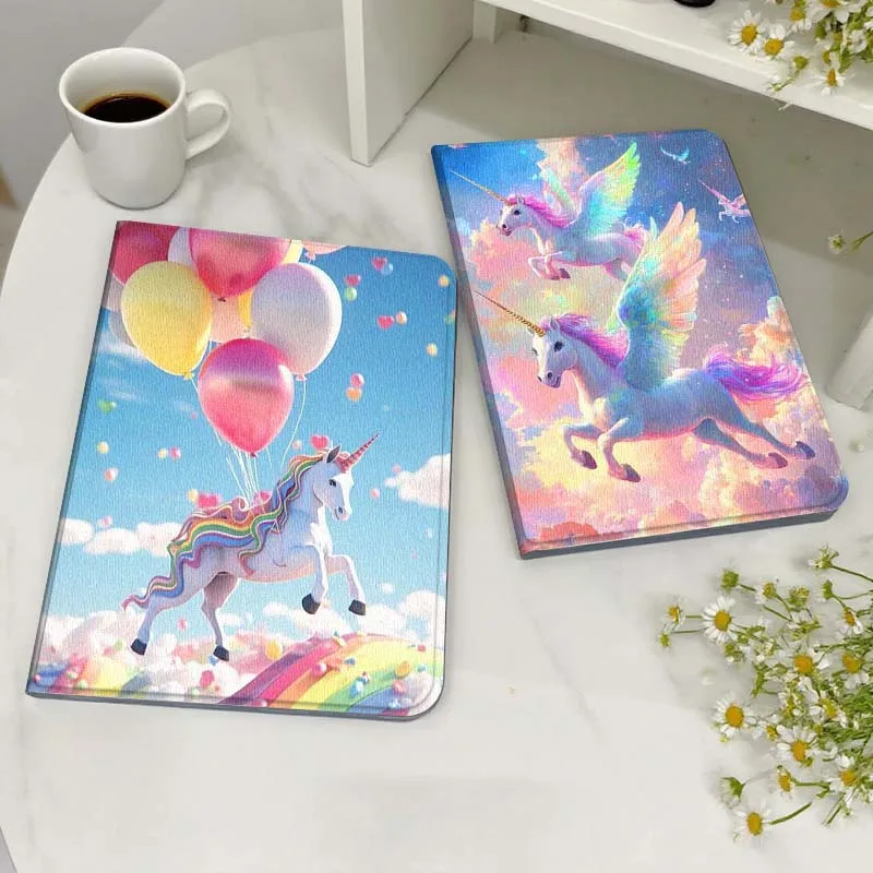 

Cute Horse Rainbow Balloon Gift For Xiaoxin Lenovo Tab Pad K11 K10 M10 P11 3rd Plus Pro Legion Y700 Y900 Gen4 2 Tablet Case