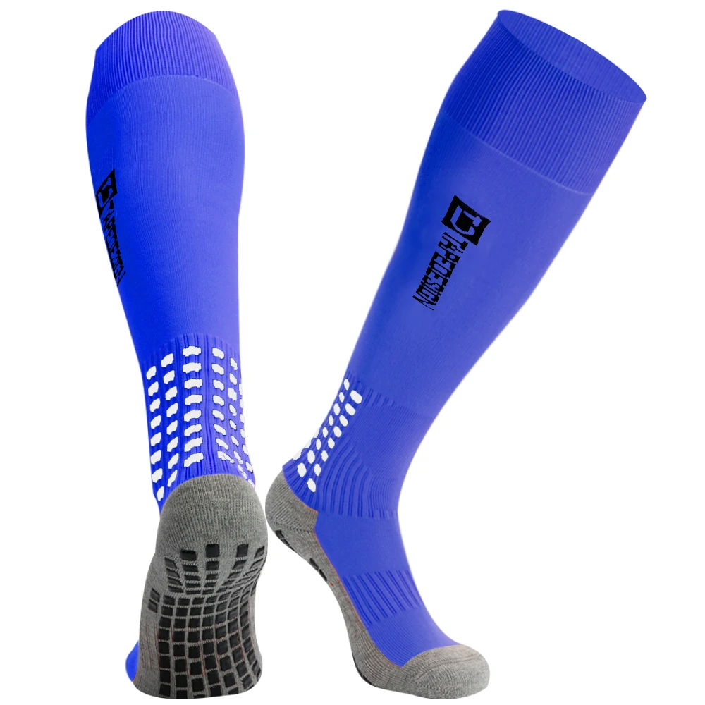 New Long Football Socks Silicone Suction Cup Grip Anti Slip Soccer Socks Sports Men Women Baseball Rugby Socks