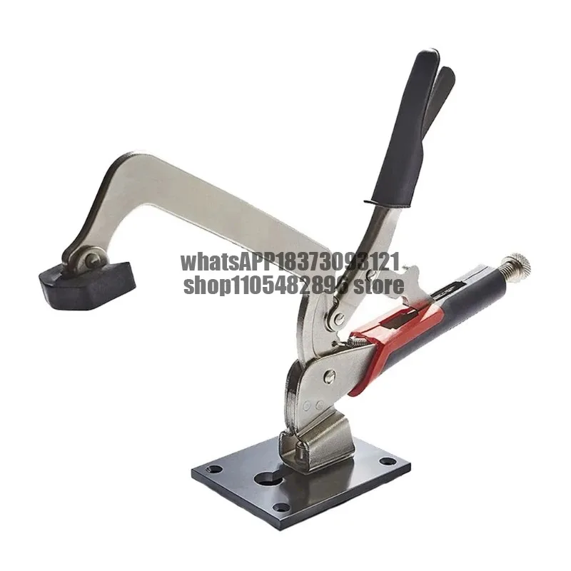 Woodworking Adjustable Rotary Carpentry Fixing Clamp 75mm/150mm High Clamping Force 360° Rotation Fits 8.3mm T Track