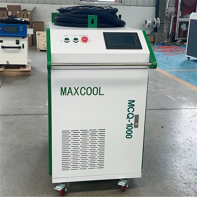 Big Power Laser Cleaning Machine Water-Cooled 500w 1000w 2000w Pulse Laser Cleaning Machine For Metal And Wood Paint