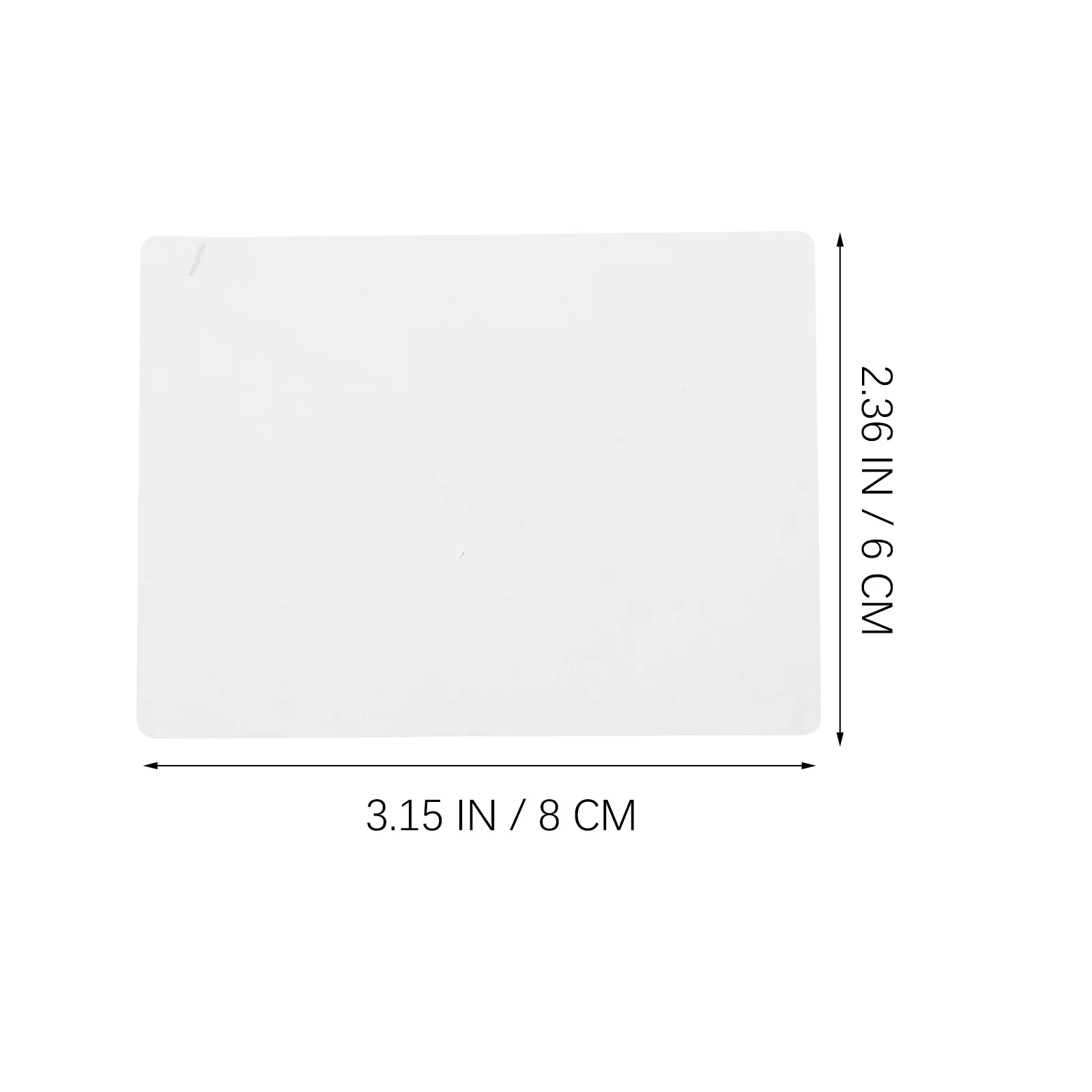 

1 Roll Printable Label Blank Self-Adhesive Labels For Diy Labeling Pricing Organizing Home Office School Use Matte Sticker