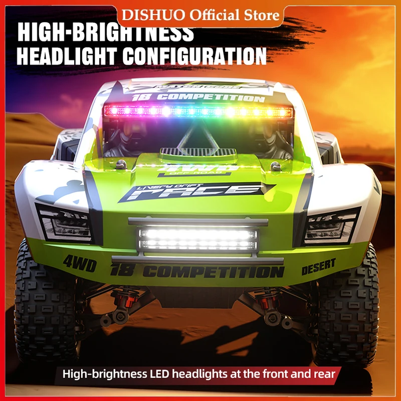 4WD 1:12 50~75KM/H RD1201 RC Car with Light Brushless Motor Remote Control Cars High Speed Drift Monster Truck Adults Kids Toys