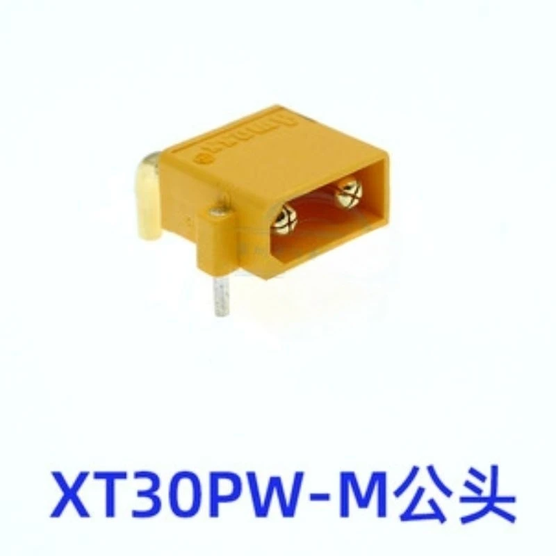 20ชิ้น (10คู่) XT30PW ESC มอเตอร์ PCB บอร์ดปลั๊กกล้วยทอง XT30ขั้วต่ออะแดปเตอร์ไฟที่เหมาะสมสำหรับโหมด RC