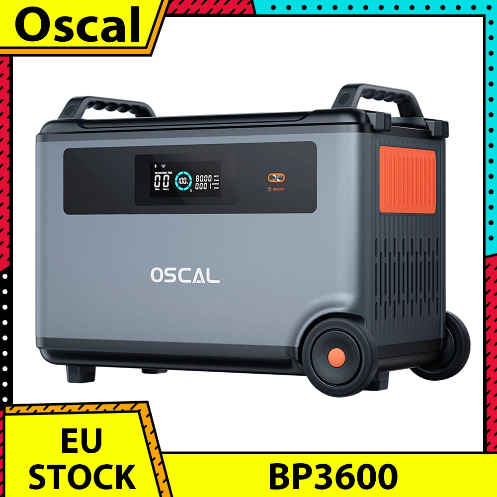 Oscal BP3600 3600Wh Batteria Extra Per Powermax 3600/Oscal Powermax6000-image