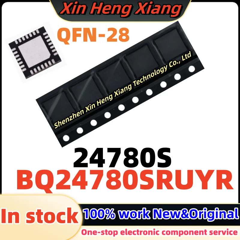 (5pcs)24780S XQ24780S BQ24780SRUYR BQ24780SRUYT BQ24780S QFN-28