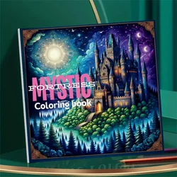 1pc Art Coloring Book Original Upgraded Paper 70g/sqm 22pcs Single Pages Coloring Books Gift For Holiday Birthday Party