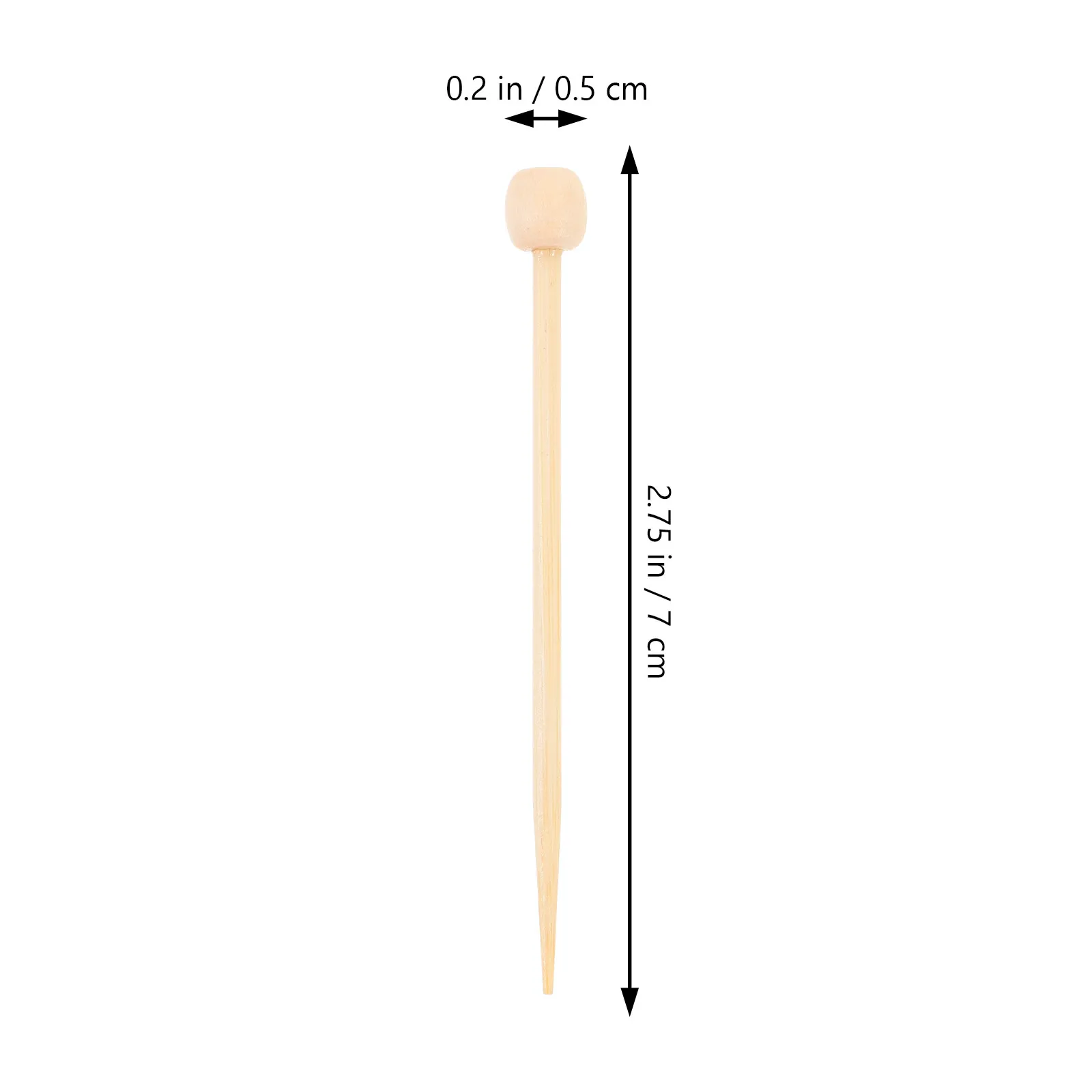 20Pcs Knitting Crochet Needles Mini Crochet Set Ergonomic Tools for Knitting Small Scarves Hats Gloves Sweaters Yarn Crafts - view 5
