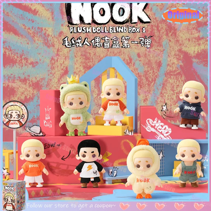 

New Authentic NOOK Plush Doll Blind Box Series OOTD Cute Girls Gift Collectible Toys Action Figure Doll Trendy Blind Box Toys