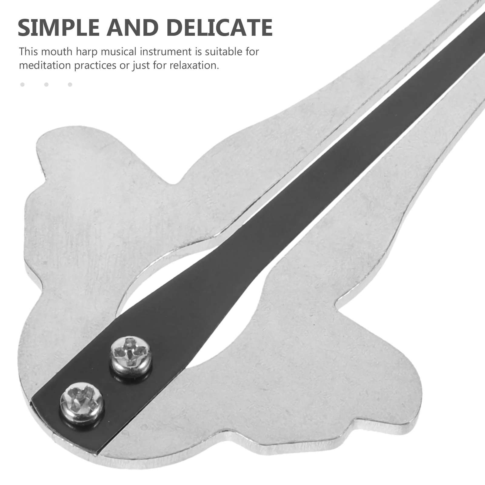 

Jews Harp Metal Mouth Harp Musical Instrument for Beginners Professional Players Relaxation Meditation Ethnic