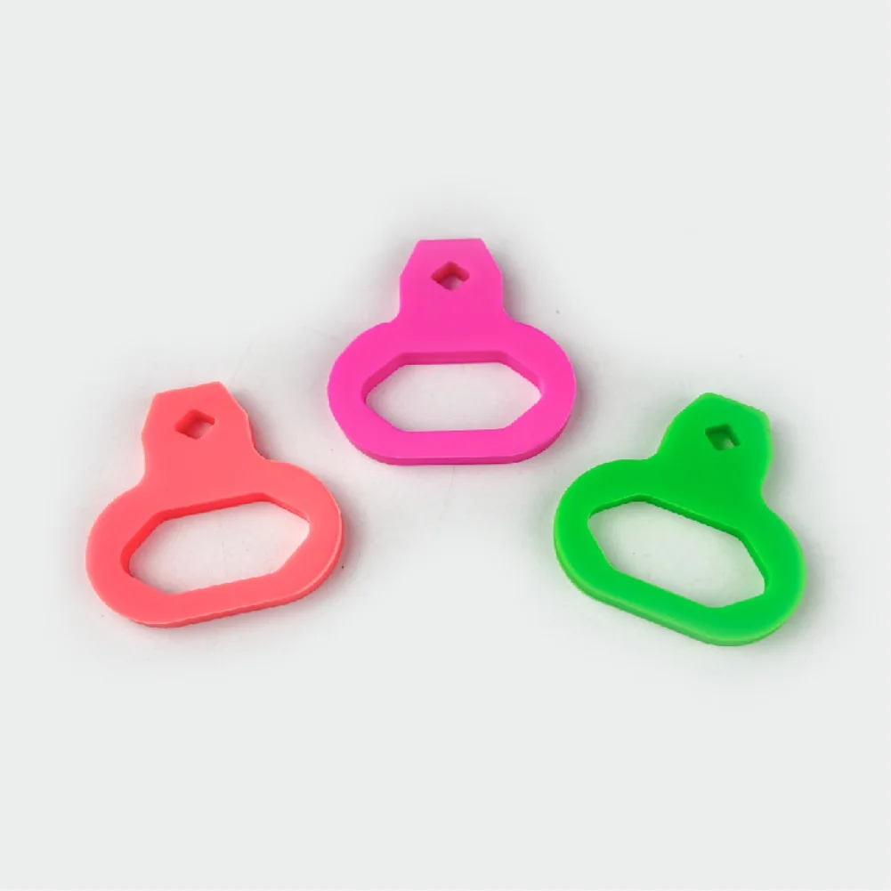 سلسلة مفاتيح بخطاف للغوص مع غلاف معلق من السيليكون والبلاستيك سريع التحرير لتأمين المنظمين وخراطيم الغوص #6