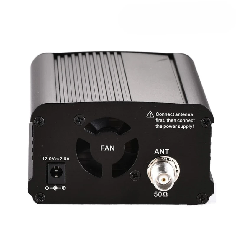 CZE-7C Transmissor FM 7W Estação de transmissão sem fio Transmissão de rádio com entretenimento auditivo de longa distância PLL