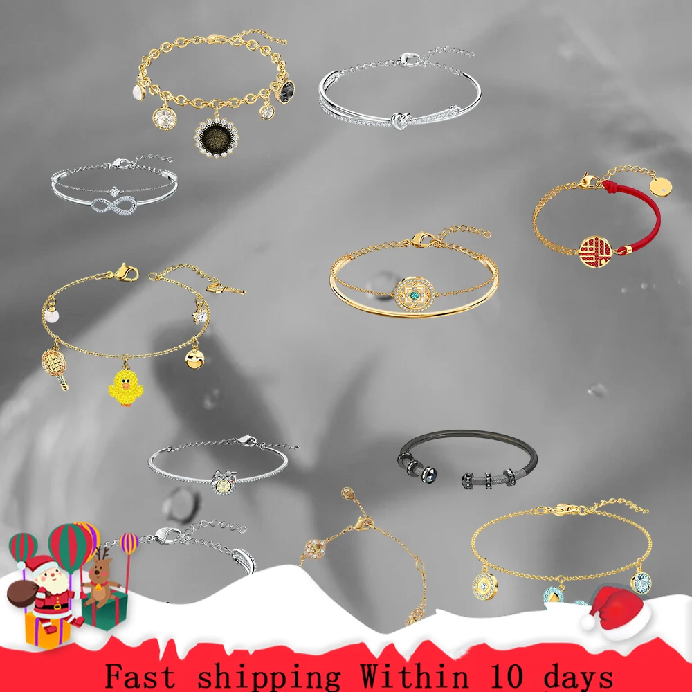 

Hot selling Chinese red jewelry accessories exquisite and elegant infinite symbol double-layer romantic bracelet
