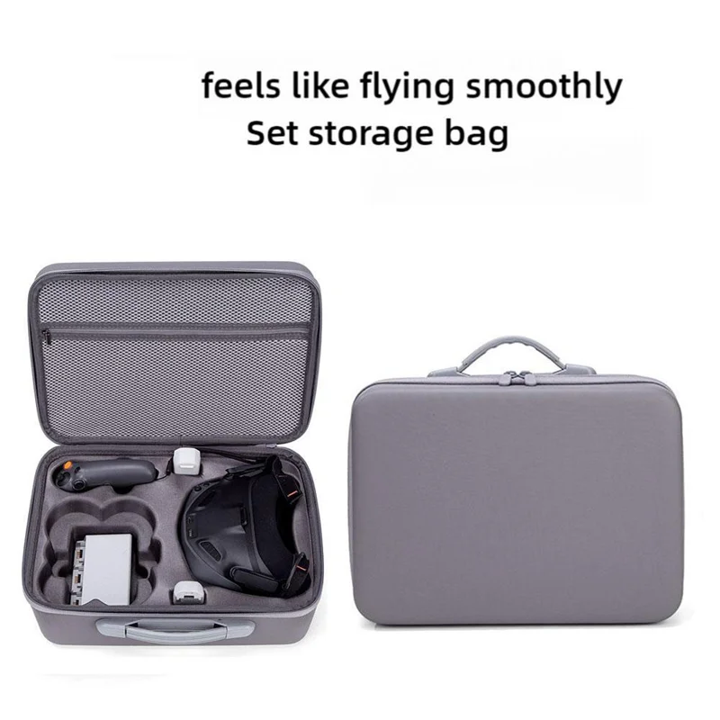 【B89E】For DJI Neo/Goggles N3/RC Motion 3 Hard Protection Bag Travel Handbag-Storage Case For DJI Neo Motion Fly More Combo