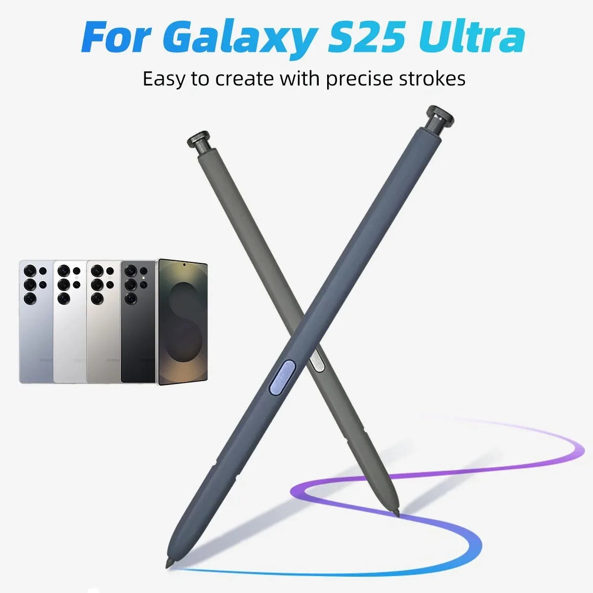 Ultra Stylus Pen For Samsung Galaxy S25 Ultra SM-S928B SM-S928U S928W S Pen Stylus Touch Screen Pen SPen Without Bluetooth