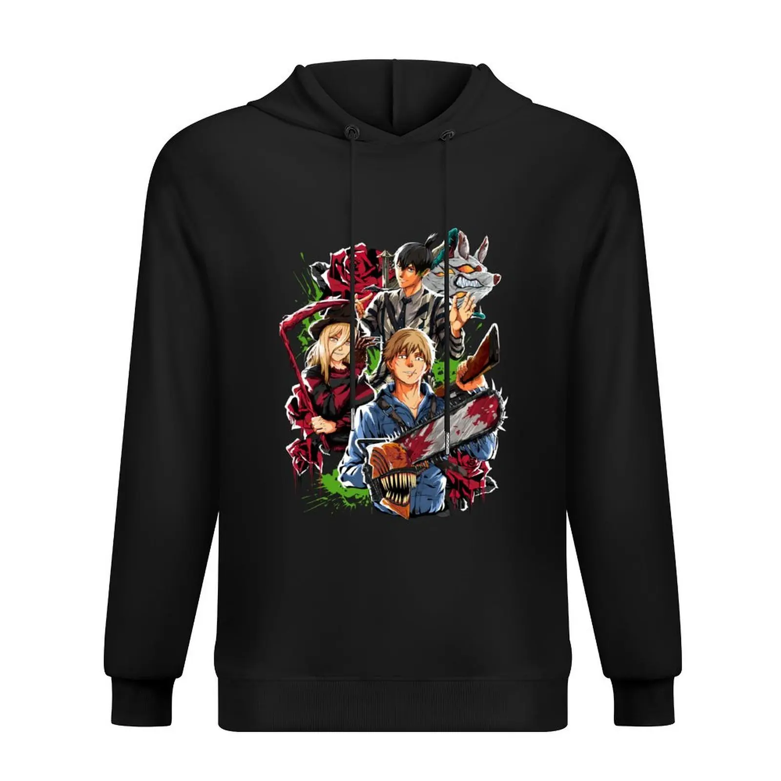 

Devil Hunter Horror Team Hoodie men's sweat-shirt set men's clothing aesthetic clothing fashion men oversized hoodie