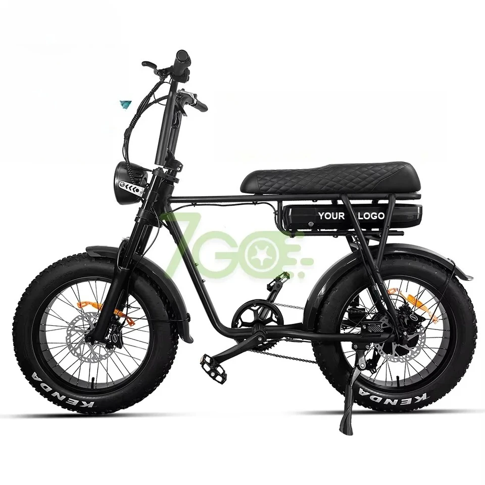 Australia Warehouse E-bike 250w750 20inch Fat Tire E-bike Electric City Bike Fast Delivery Cheap Fatbike Electric Bicycle image 6