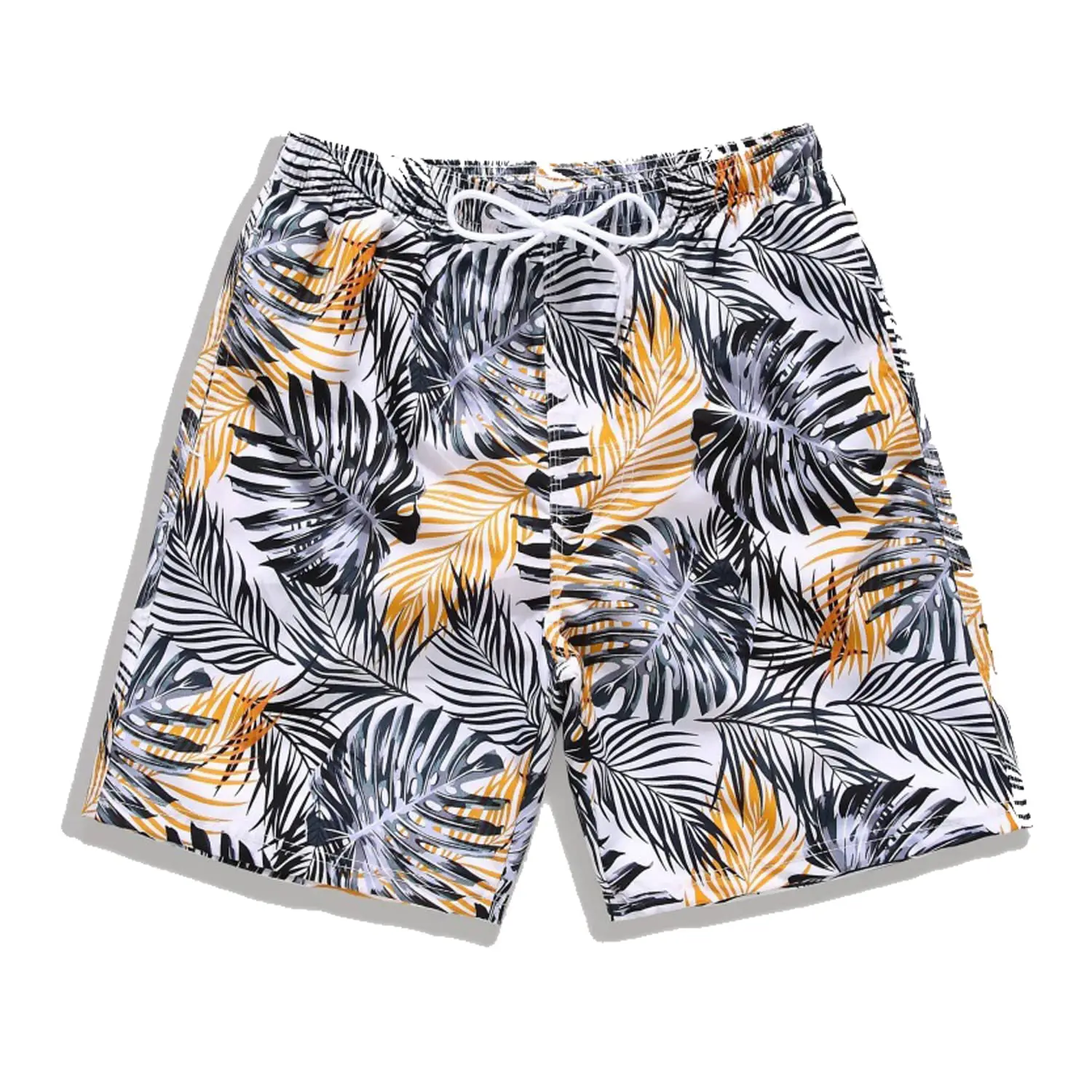 

Premium 3D-Printed Men's Hawaiian Shorts - Ultra HD Tropical Leaf & Flower Patterns For Summer Vacation & Beach Parties