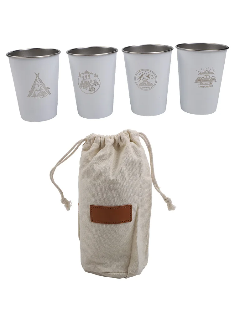 conjunto-de-utensilios-coloridos-para-camping-acessorios-para-piquenique-copos-de-aventura-em-aco-inoxidavel-304-capacidade-de-350-ml