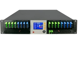CATV FTTH EDFA 16x23db WDM Output catv 1550nm Erbium Doped Fiber Amplifier GPON XGSPON