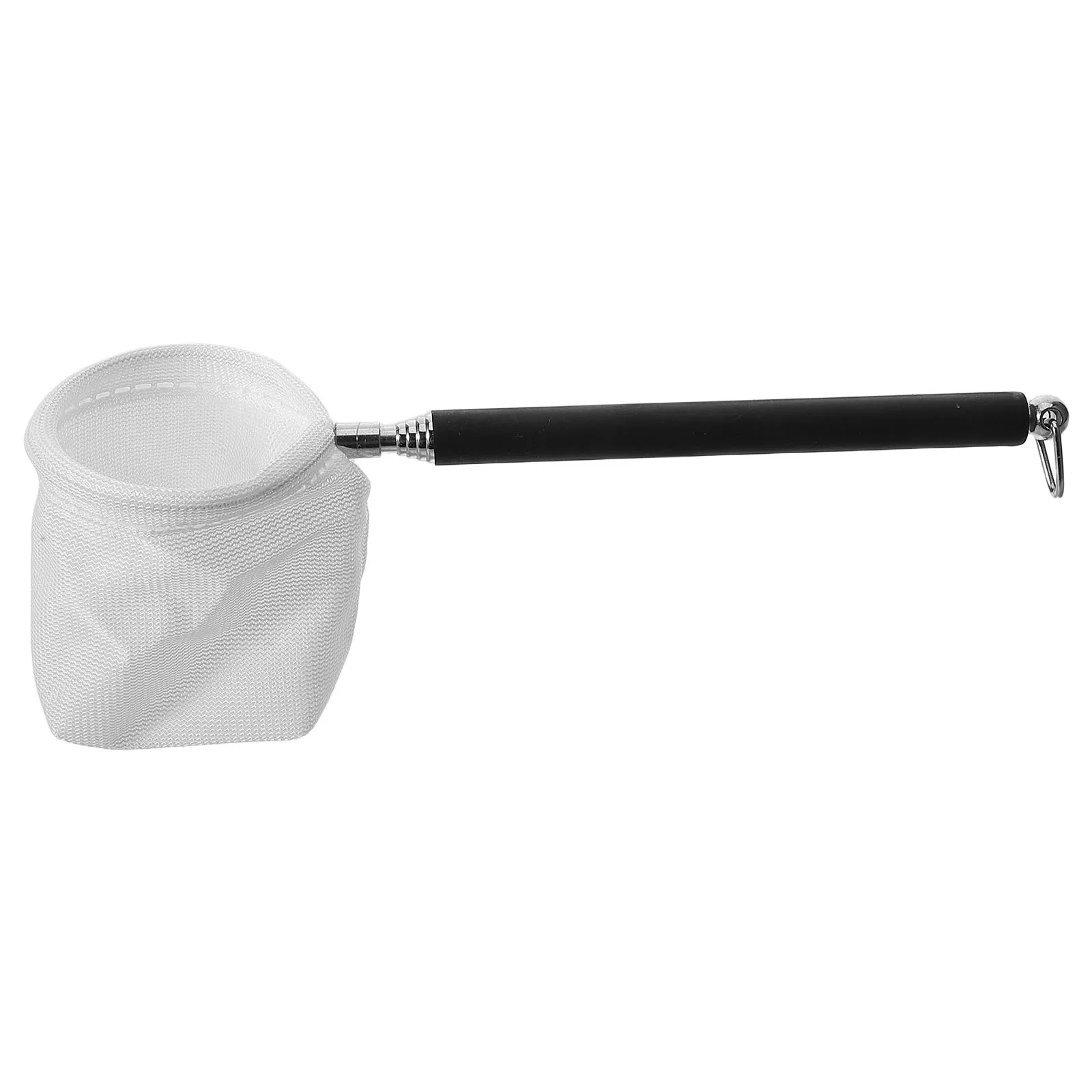 

2pcs Aquarium Small Fine Telescopic Handle Lightweight Portable Pond Catching Easy Cleaning Fish Tank Accessories Debris Removal