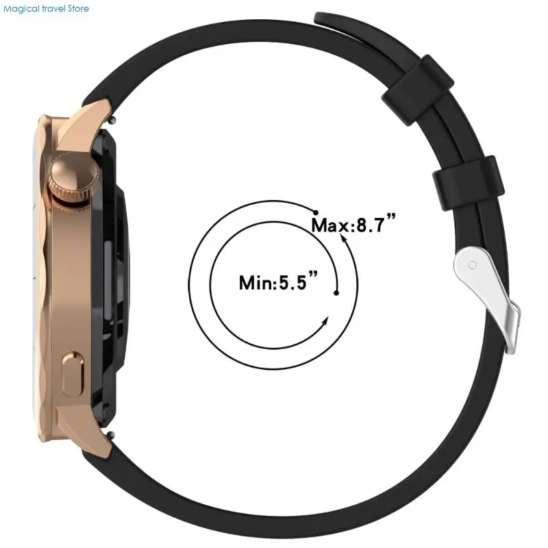 N2UB Silicone Band Watch Quick Release Bracelets for Watch Mini Watch Straps