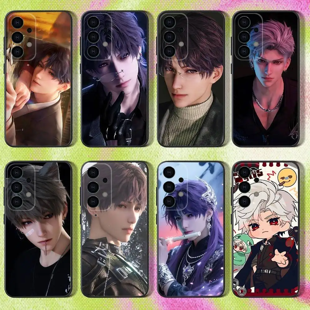 

Love D-Deepspac Rafayel Sylus Phone Case For Samsung S25,S24,S21,S22,S23,S30,Ultra,S20,Plus,Fe,Lite,Note,10,9,5G Black Cover