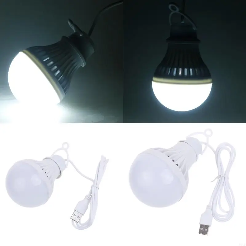 여행 야시장을 위한 A9LF 옥외 천막 램프 비상등 LED 전구 USB 빛