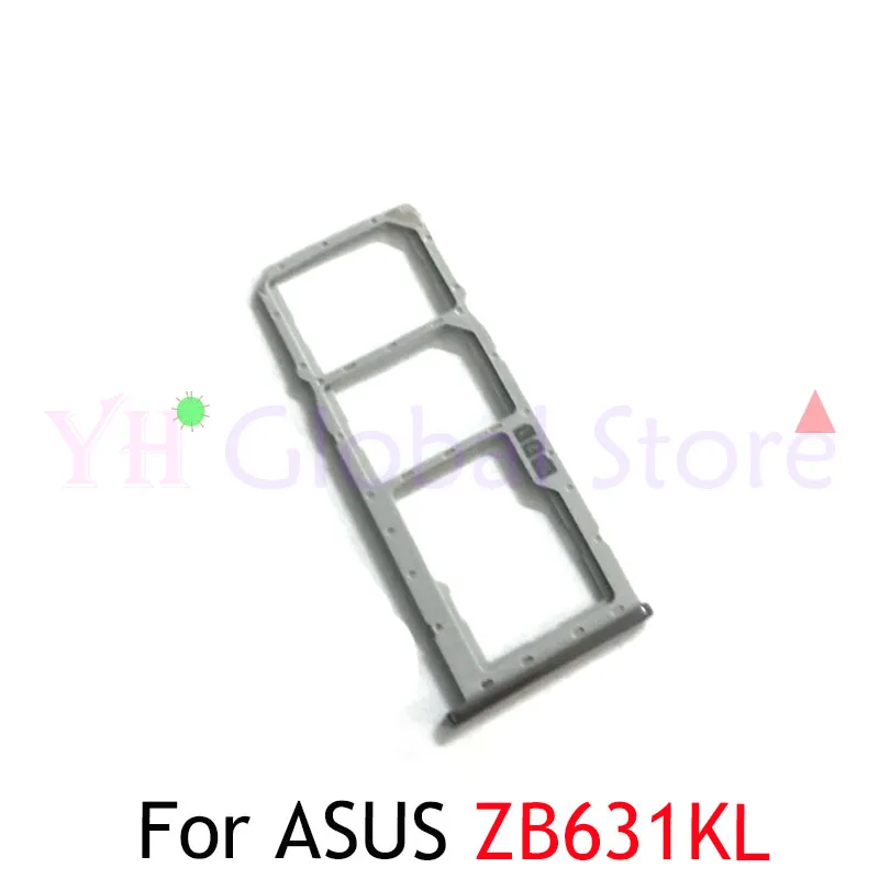 For ASUS ZenFone Max Pro M2 ZB631KL Sim Card Slot Tray Holder Sim Card Repair Parts