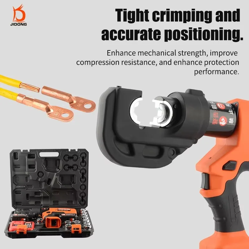 EZ-400 Quick Auto Lithium Battery Rechargeable Hydraulic Cable Pliers Cable Hydraulic Tools Electric Wire Crimping Pliers