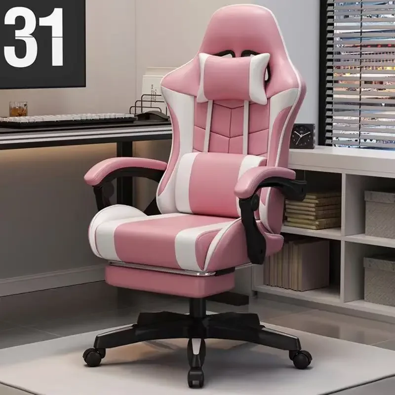 Ergonomic Gaming Chair Home Use Comfort Computer Chair Reclining Office Deluxe Wide Seat for Long Hours Comfy Gaming Chair view 3