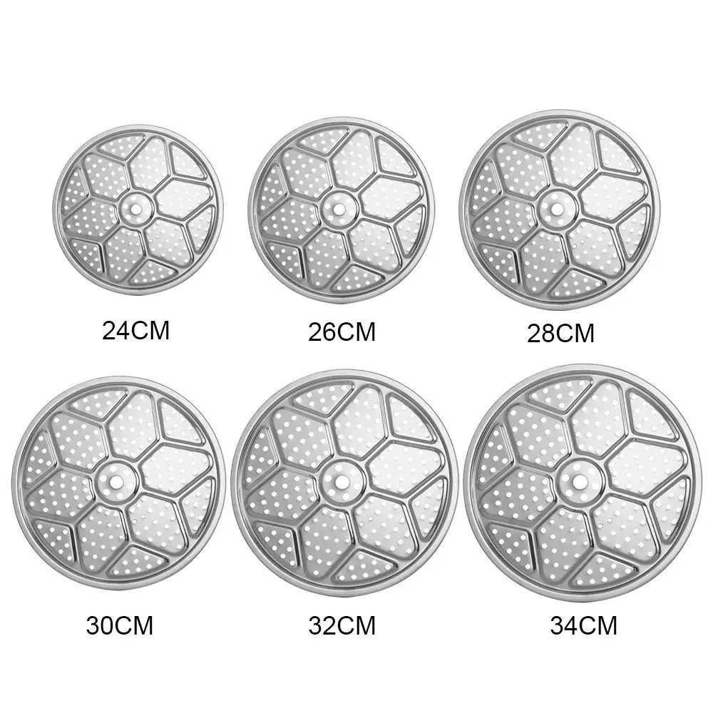 طنجرة ضغط دائرية من الفولاذ المقاوم للصدأ متعددة الوظائف تجهيزات المطابخ رف باخرة وعاء تبخير باخرة #6