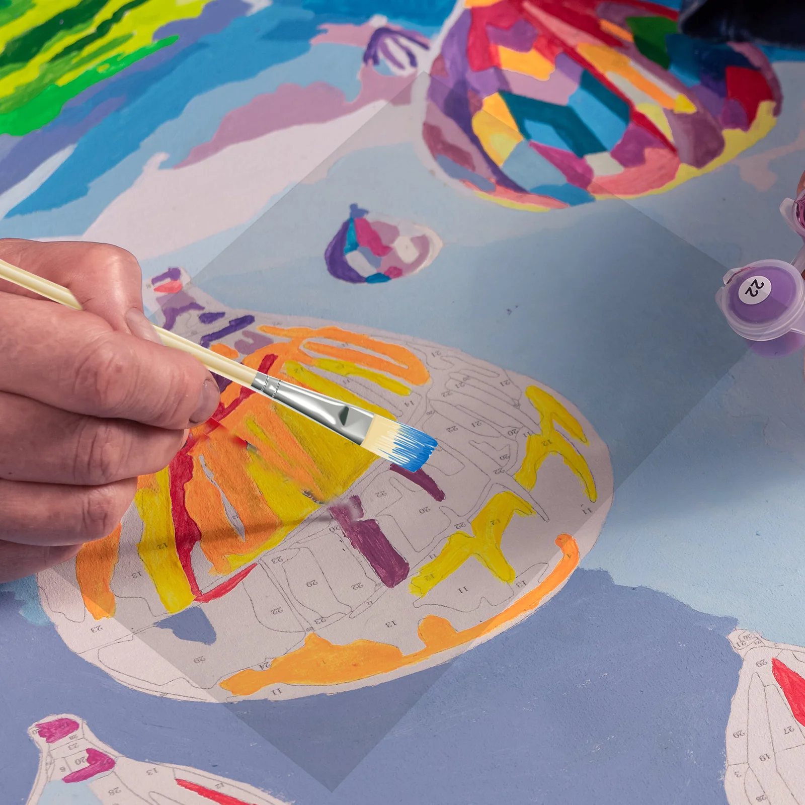 

10Pcs 3D Drawing Accessory PVC Template Mat for Kids and Adults Creative Needs Three-Dimensional Pen Drawing Mat