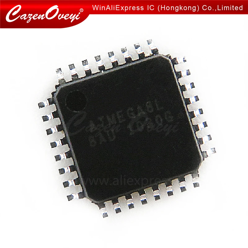 

10 шт./лот ATMEGA8L-8AU QFP ATMEGA8L ATMEGA8-AU TQFP32 программируемая вспышка