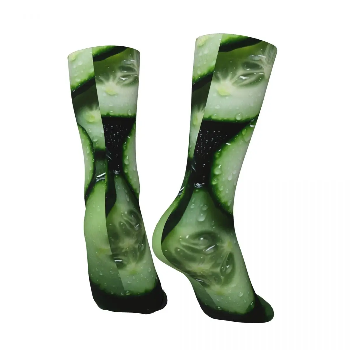 مضحك الخيار الخضار جوارب نمط القوطية الجوارب الشتاء المضادة للانزلاق الجوارب الرجال الدراجات جوارب عالية الجودة