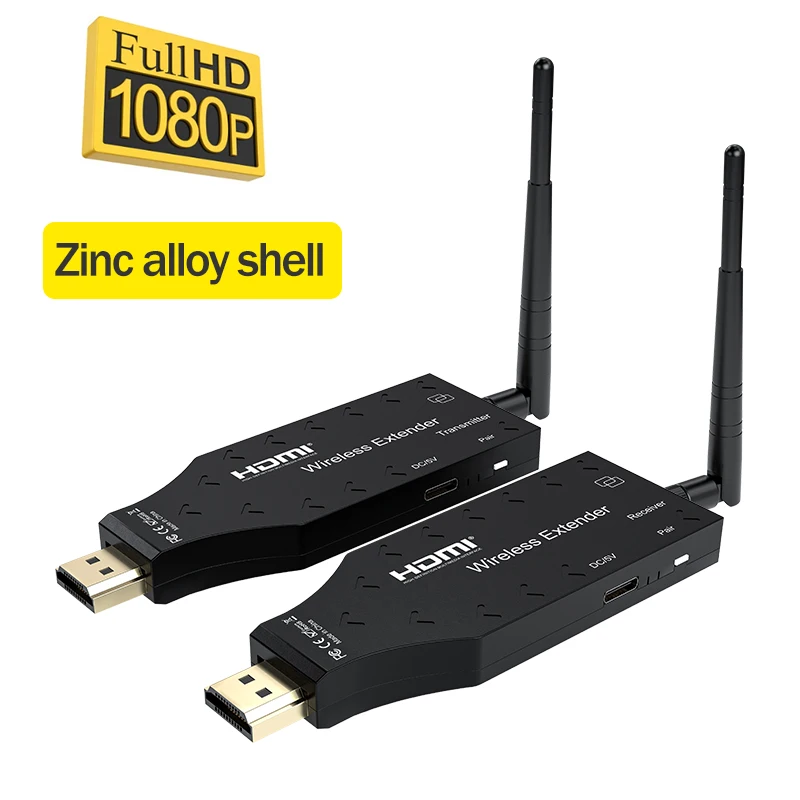 

Беспроводной видеопередатчик и приемник 150 м HDMI удлинитель адаптер дисплея зеркало для камеры ноутбука телефон к ТВ-монитору