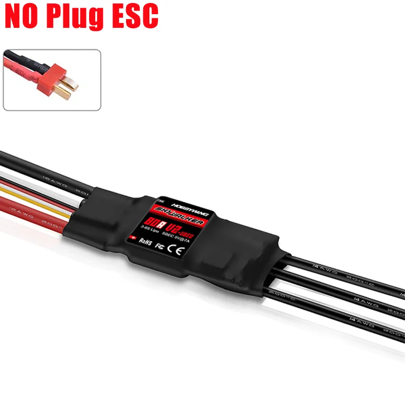 4250 600KV 800KV Outrunner Borstelloze Motor SKYWALKER 80A V2 ESC UBEC Snelheidsregelaar voor FPV Dron Fix-wing Vliegtuigen Multicopter
