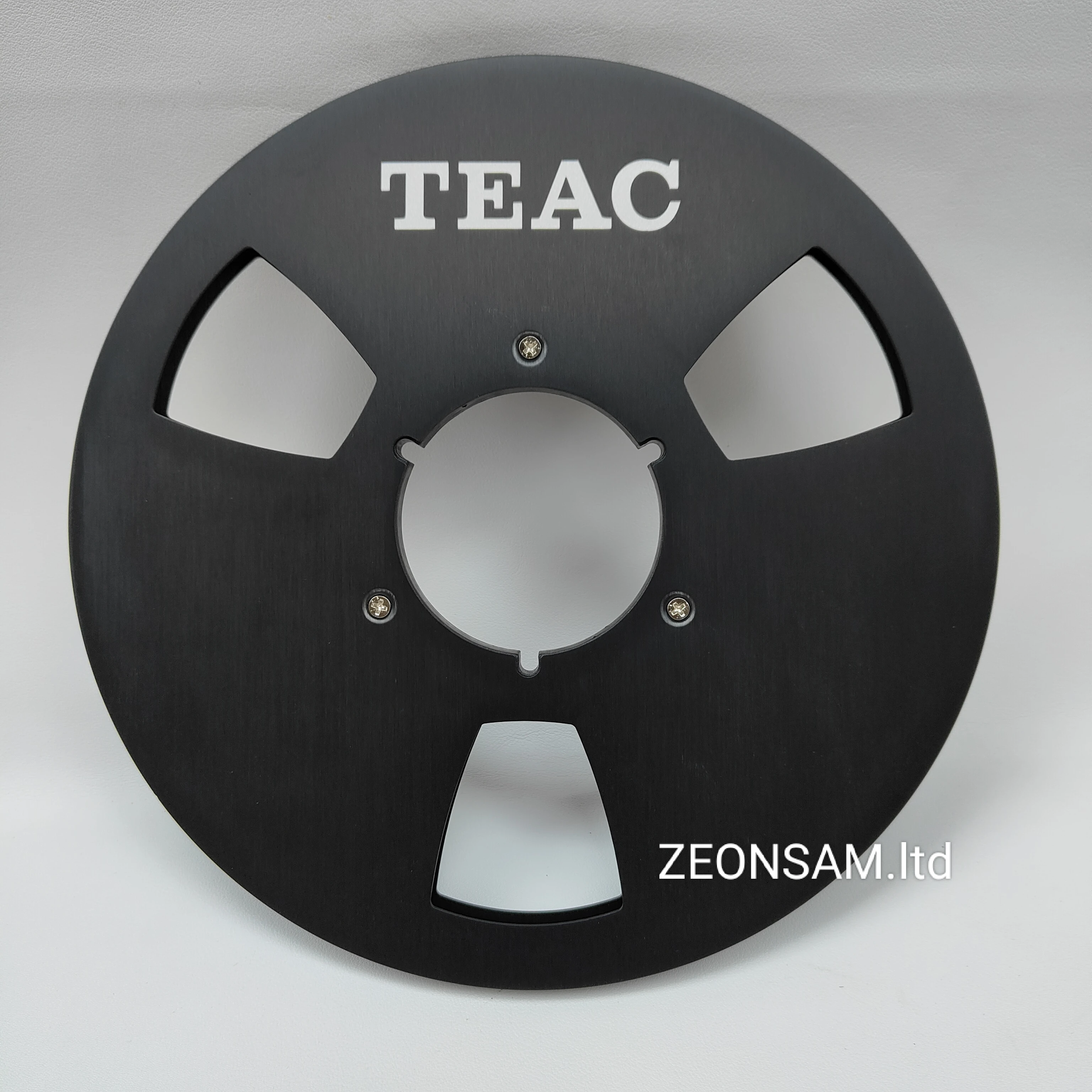 TEAC-carrete de cinta vacío de 10,5 "X 1/4", accesorio de grabadoras de cubo Nab, piezas de máquina de apertura de disco de aluminio vacío