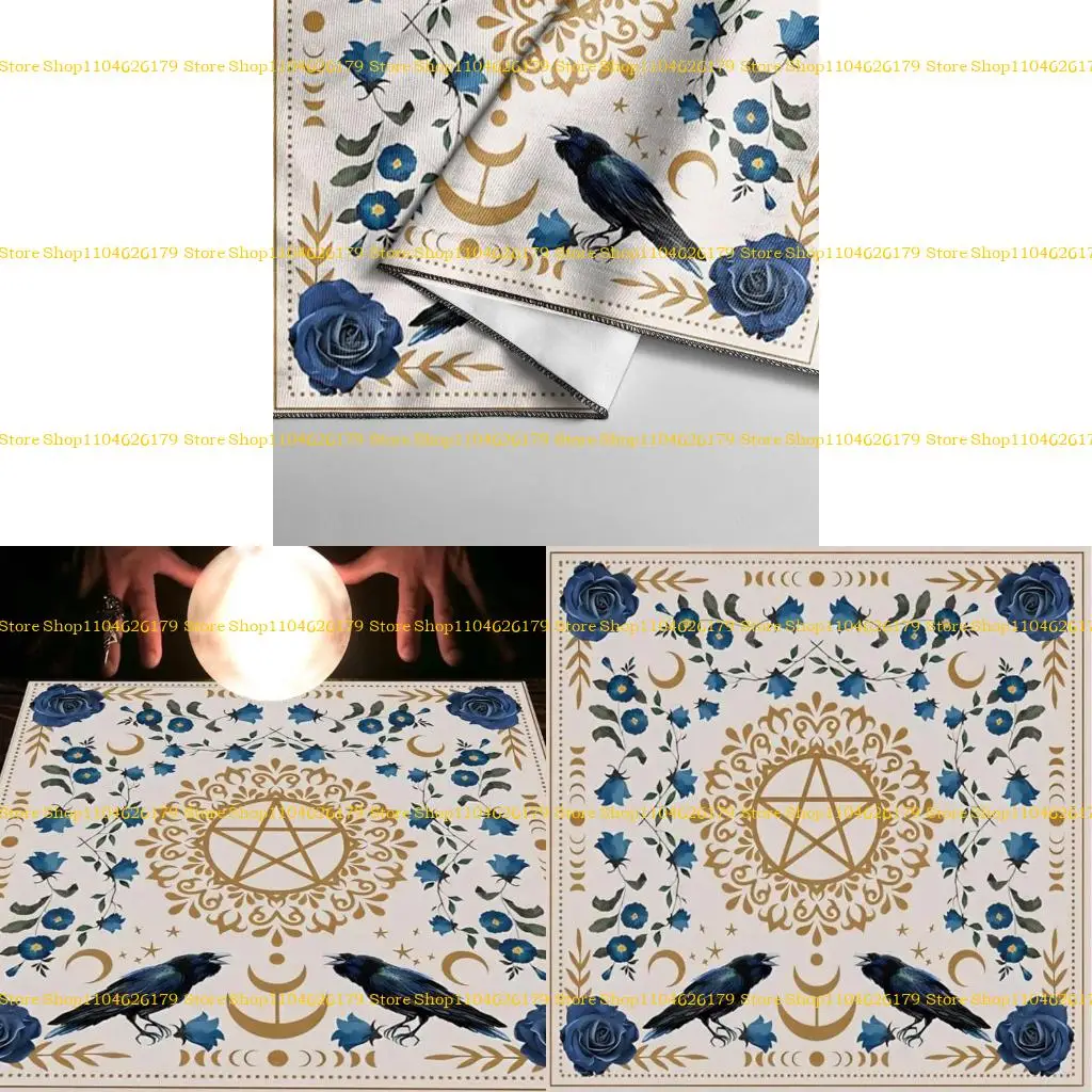 

A1A2 Tarots Tablecloth Divinations Table Cover Astrology Oracles Board Game Mat