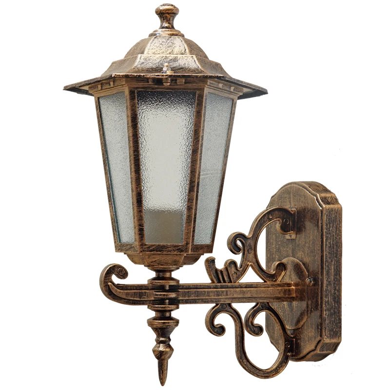 

Outdoor wall Waterproof villa courtyard American retro balcony wall lamp Antique wall gate lamp Terrace