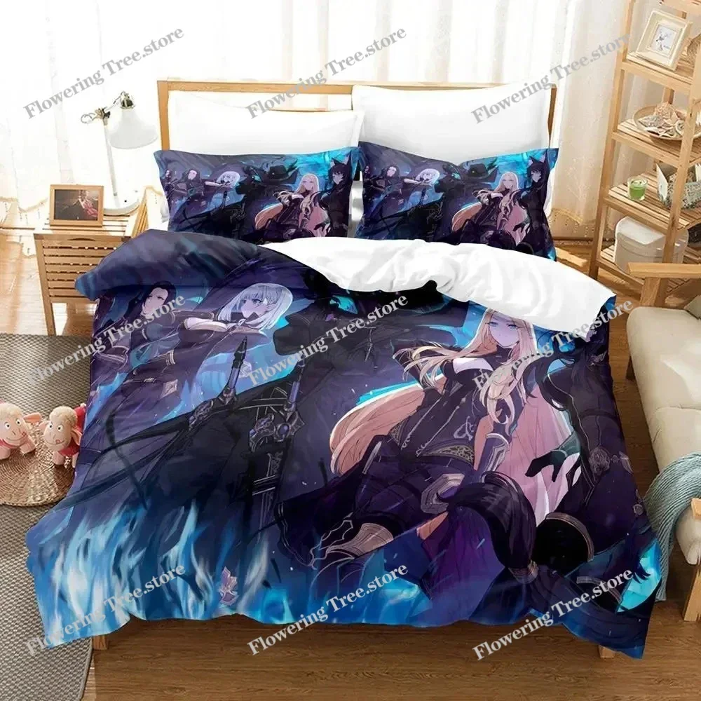 

Anime Eminence in Shadow Bedding Set Boys Girls Twin Queen Size Duvet Cover Pillowcase Bed Kids Adult Fashion Home Textileextile