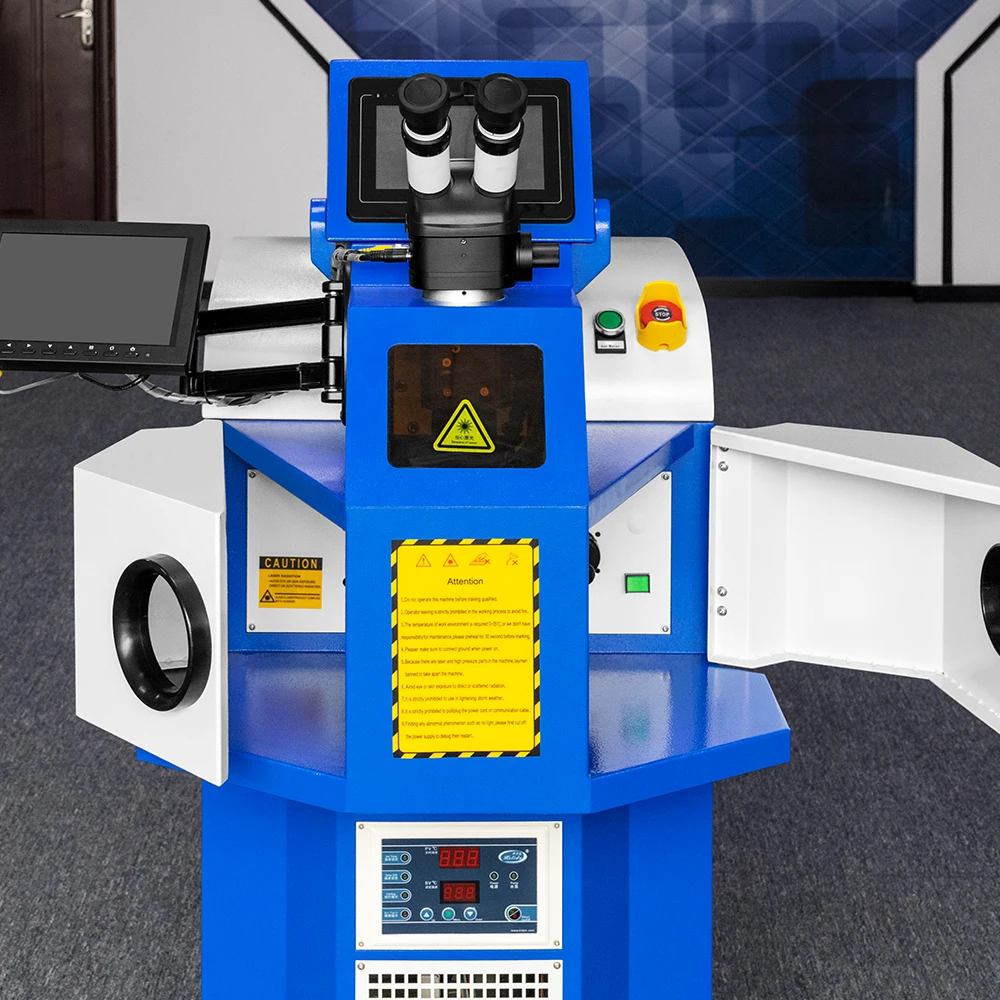 آلة لحام الذهب 200 واط معدات لحام المجوهرات ذات نوعية جيدة لإصلاح المعدن الثمين والانضمام