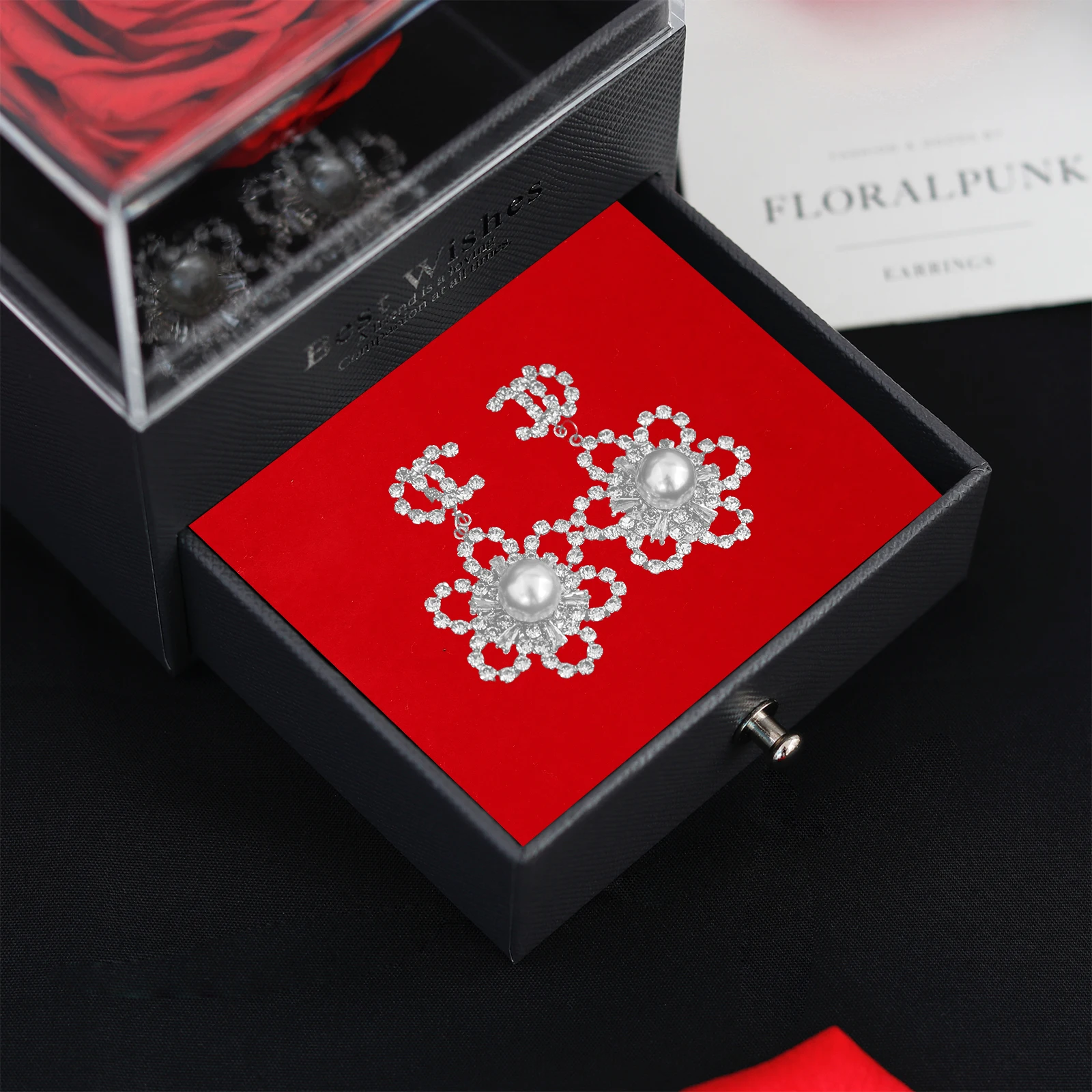 

5 Sheets Self-adhesive Jewelry Gift Box Cabinet Liner Felt Drawer Furniture Patches