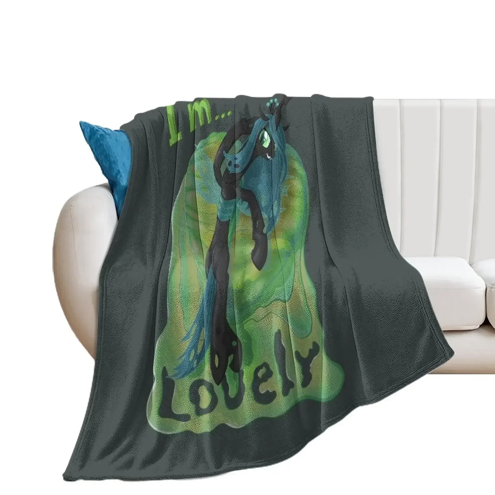 I'm... Chrysalis Throw Blanket Thin Soft Big for sofa Blankets