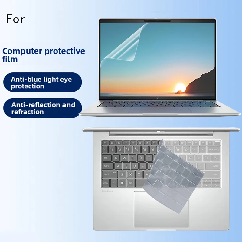 

for HP EliteBook 8 G1i 14 computer screen film X G1i 14 keyboard film 6 G1iR 14 anti-reflective and anti-blue protective film