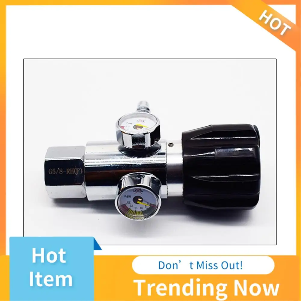 

CMHI-Portable Alloy Tool Oxygen Pressure Reducer Mini Welding Anti Fall Argon Gas Meter Clear Scale Rustproof Regulator
