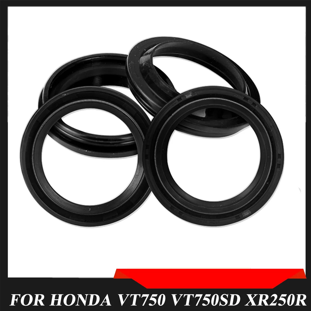 دراجة نارية المثبط النفط ختم الغبار الأختام لهوندا XR250R VT750SD/SA/CS2/CDD/CDB/C2/C2B VT1100C2 FSC600D FSC600 #1