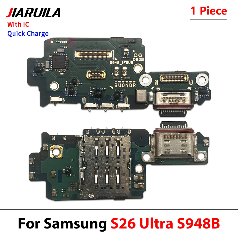 USB-Ladeanschluss Dock-Connector Ladeboard Flexkabel für Samsung S20 S21 S22 S23 S24 S25 S26 Plus Ultra Fe Edge 4G 5G