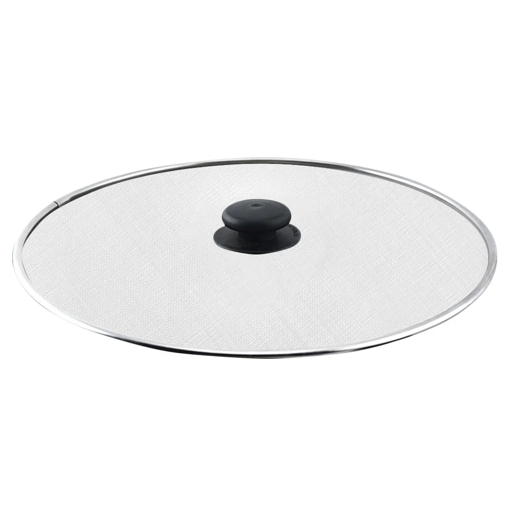 

Oil Catcher Anti-oil Mesh Pot Lid Griddle Splash Screen for Frying Pan Grease Splatter Guard Cooking Stainless Steel