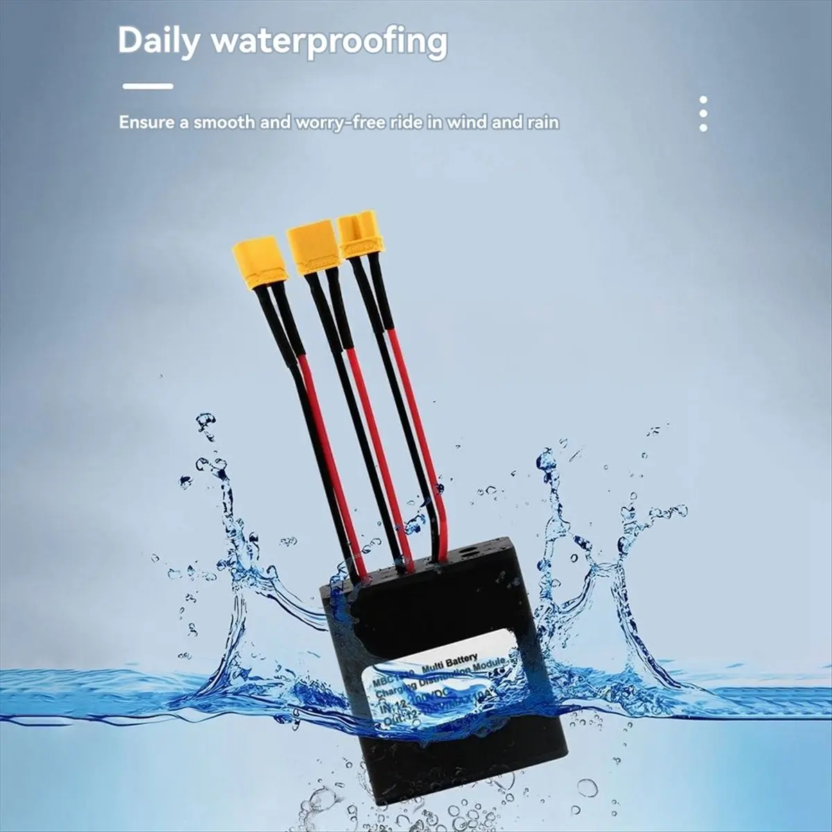 

AD10 Electric Bicycle Dual Battery Parallel Module 10A 10V-100V Balanced Discharge Module XT30U Connector Balanced Discharge